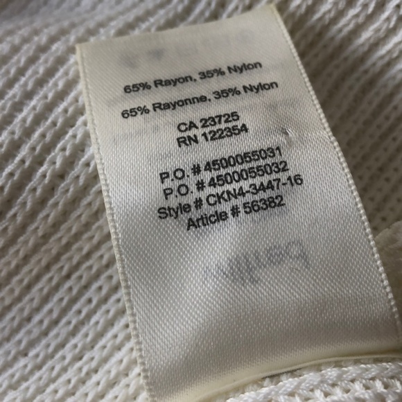 Aritzia Wilfred Palmier Sleeveless sweater Birch/c - Picture 6 of 6